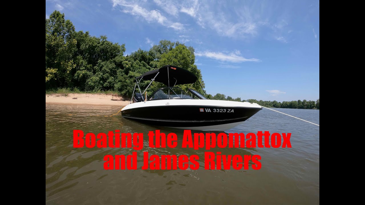 Boating the Appomattox and James River, some great Go Pro Footage!