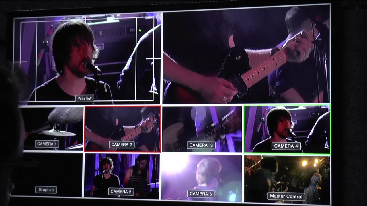 Pickathon Control Room for Tree Line Stage during Wolf People 8-4-17