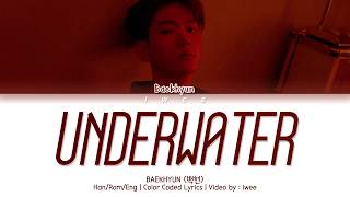 BAEKHYUN (백현) - UNDERWATER (Han|Rom|Eng) Color Coded Lyrics/한국어 가사