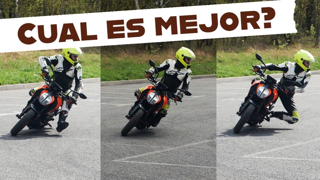 CÓMO UTILIZAR el peso DEL CUERPO de forma adecuada en la MOTO
