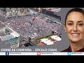 Cierre de Campaña de la Dra. Claudia Sheinbaum en el Zócalo #envivo #ClaudiaSheinbaum