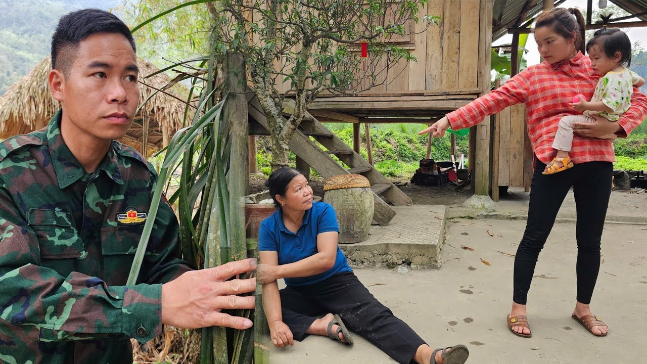 17-year-old girl picks persimmons to sell - Fights back against cruel mother-in-law
