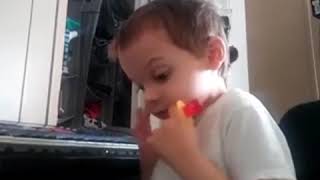 3 year old boy with Autism raps 2Pac's 
