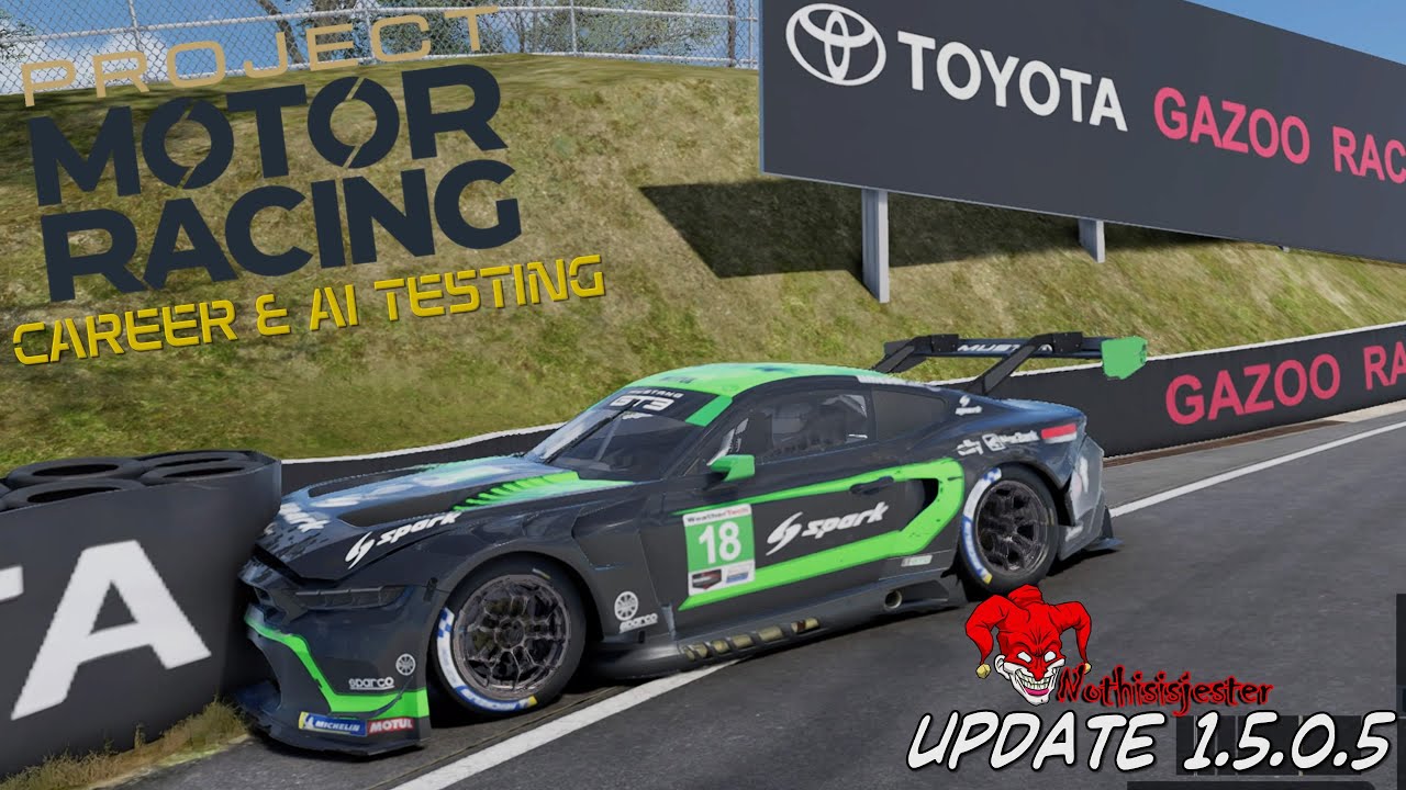 PROJECT MOTOR RACING - UPDATE 1.5.0.5 - IS CAREER MODE ANY GOOD NOW?