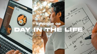 A Day in the Life of a UI/UX Designer (Work from Home) Website Redesign | UI UX | Vlog 02