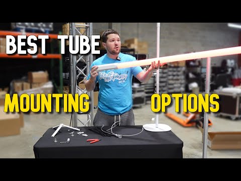 How to mount Both Lighting 360 Tubes (Stands, magnets, rigging, feet)