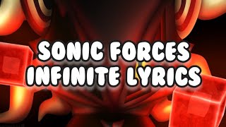 Sonic Forces - Infinite's Theme Lyrics (Tyler Smyth & Andy Bane From Dangerkids)