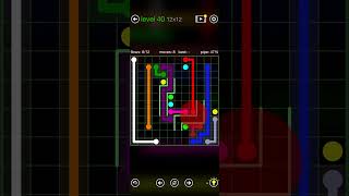 Flow Free - Walls - Pathway Pack - Level 40 (12x12)