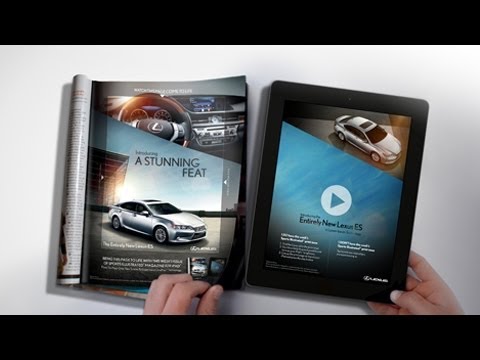 Lexus brings a Magazine to Life with CinePrint™ 