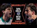 💥DUELO BRUTAL EN BRUSSELS P2 | Tapia &amp; Coello vs Nieto &amp; Sanz | Mejores Puntos