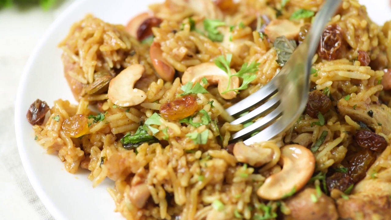 instant pot chicken biryani