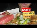 ASMR MUKBANG MARTABAK TELOR JUMBO PEDAS MARTABAK TELUR JUMBO HARGA 100 RIBU BISA BUAT 9 ORANG !!!