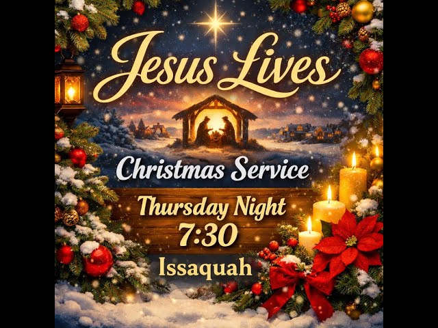 Jesus Lives Christmas Service | @JesusLives