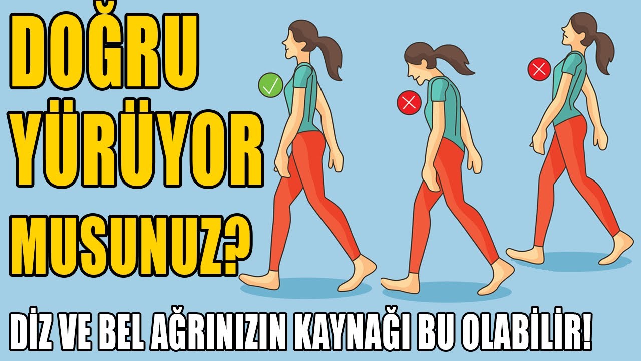 DOĞRU YÜRÜYOR MUSUNUZ? #aktifizyo #doğruyürüyüş #dizağrısı #belağrısı #fizyoterapist