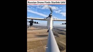 Russian Drone Finds Starlink UAV #shorts