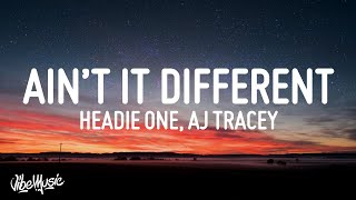 Headie One - Ain’t It Different (Lyrics) Ft. AJ Tracey & Stormzy  | 1 Hour Popular Music 2023