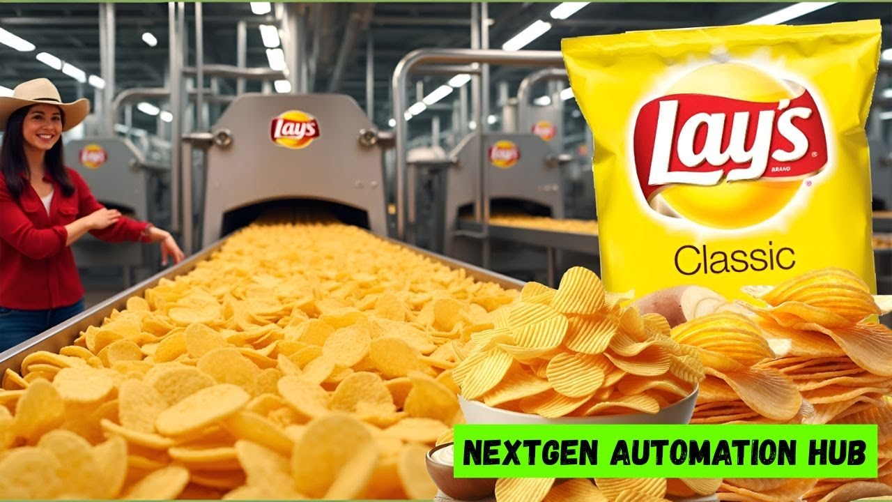 Inside the Lay’s Factory–How Millions of Potato Chips Are Made | NextGen Automation Hub