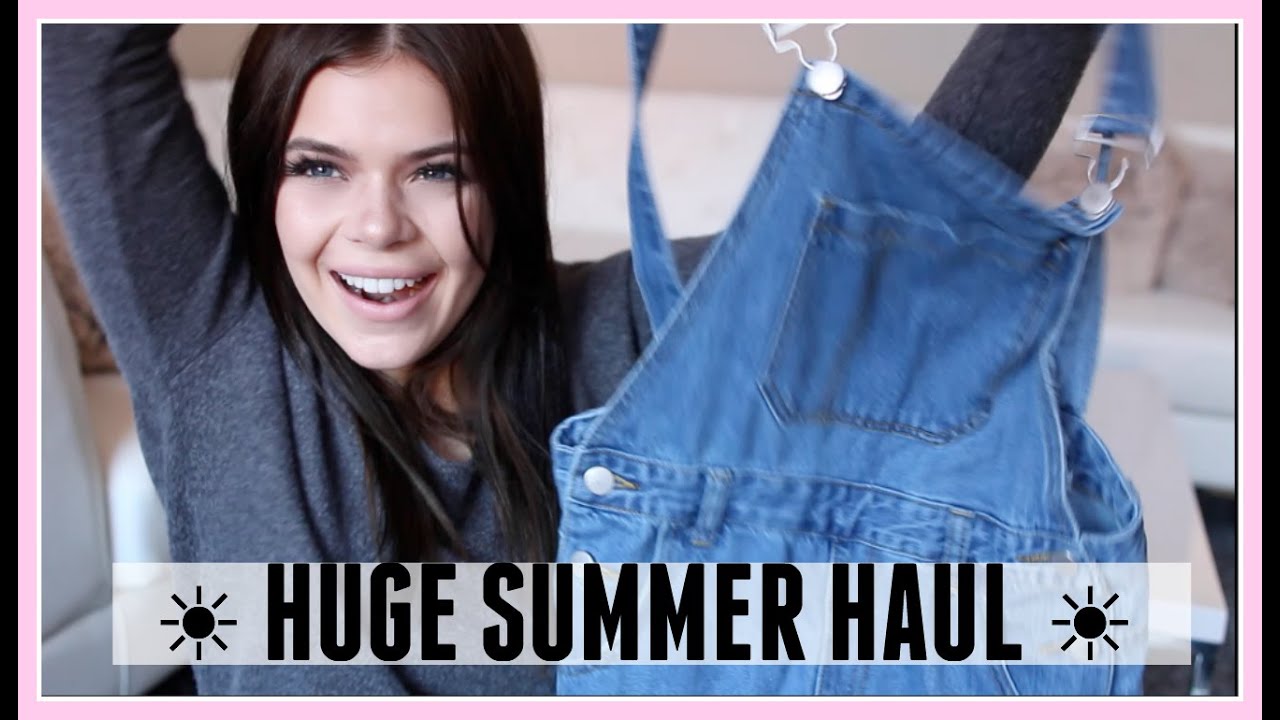 HUGE SUMMER HAUL + Brandy Melville | Griffin Arnlund