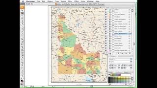 Map Resources Overview of Illustrator Map Editing