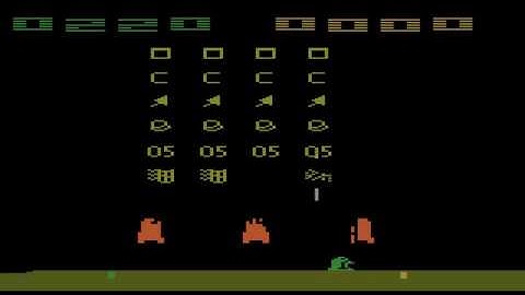 ATARI 2600 PC Invaders Space Invaders Hack 2000 Matthias Jaap HOMEBREW