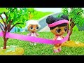 Салон красоты - Видео для девочек. Куклы ЛОЛ в салоне