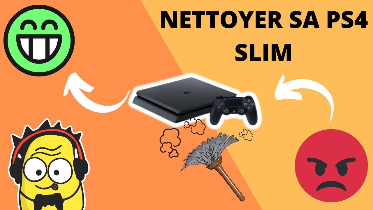 TUTO PS4 : NETTOYER SA PS4 SLIM (Beug PS4 s'éteint toute seule) - YouTube