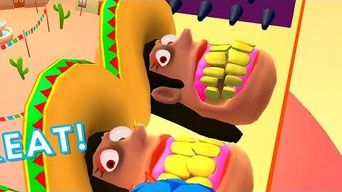 TEETH RUNNER All Levels Gameplay Walkthrough (Android,iOS)