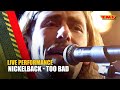 Nickelback  too bad  live at tmf studio 2003  the music factory