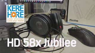 Unboxing Sennheiser Hd58X Jubilee Indonesia. Enak Nih Headphone