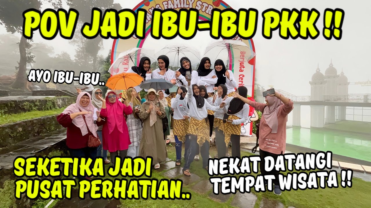 SERU ABIS COSPLAY IBU-IBU PKK !! EH MALAH KETEMU IBU-IBU PKK BENERAN