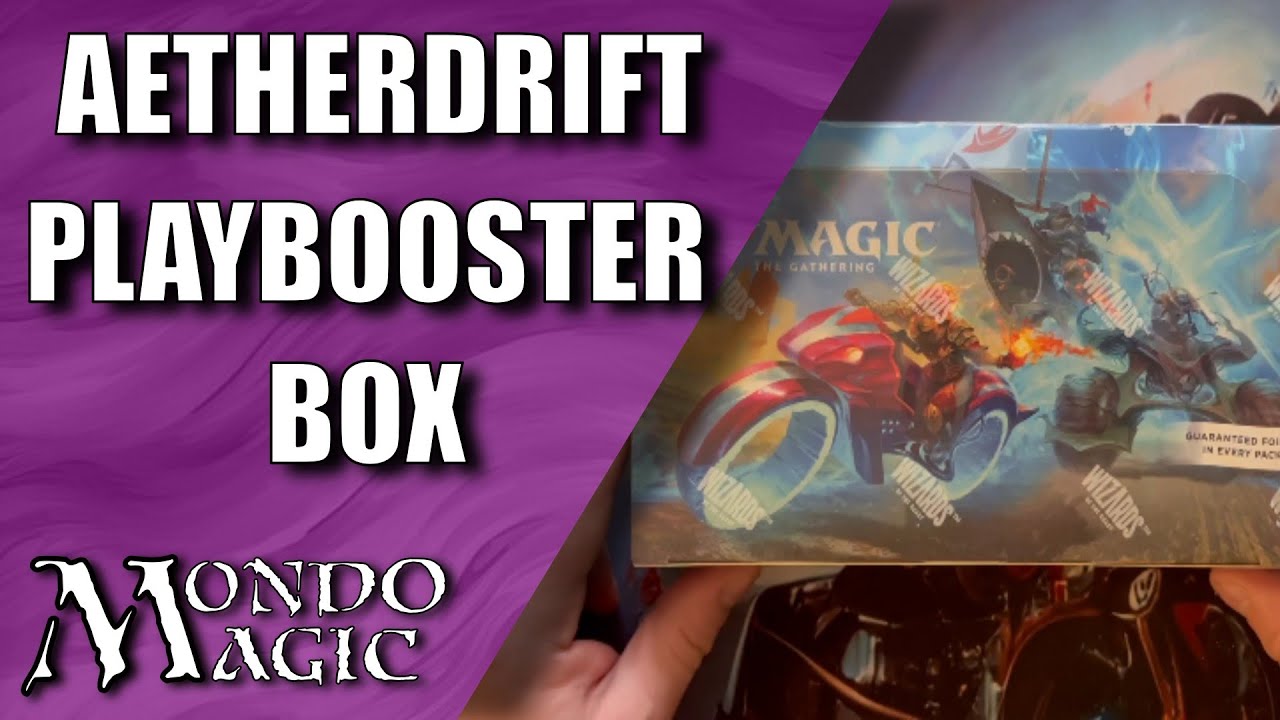 Aetherdrift Booster Box : Mondo Magic Ep041