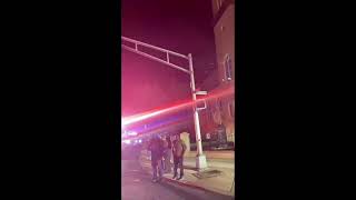 Fire rips through seven Trenton homes