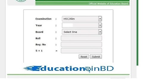 HSC Result 2023 এইচএসসি রেজাল্ট Marksheet with Number Download Online - Educations in BD