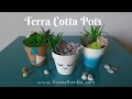 3 Easy DIY Terra Cotta Pots