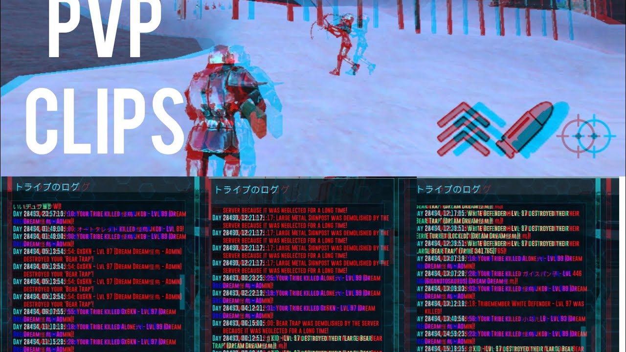 Ark Mobile Official Sever Vxc part 21 PVP clips