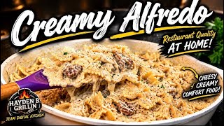 Creamy Steak Alfredo That Taste Restaurant Quality!!