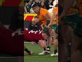 Dan Sheehan crosses for the opening try of the match