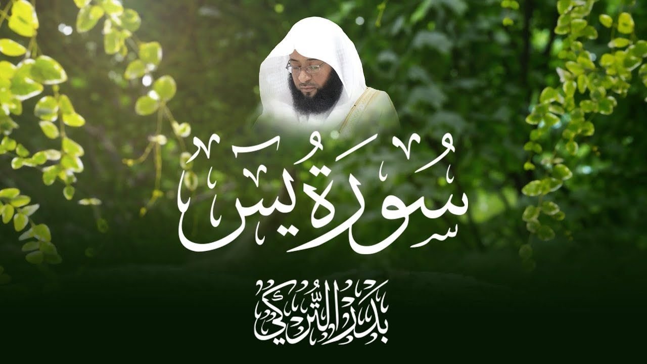 سورة يس بصوت الشيخ بدر التركي - Surah Yaseen by Sheikh Badr Al-Turki
