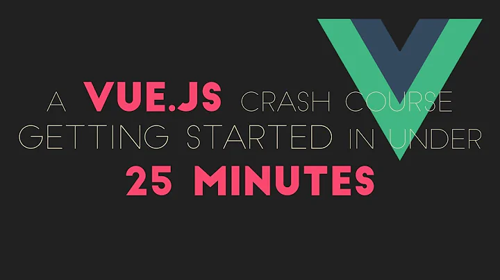 Vue.js Tutorial: Crash Course! Creating a Modern Single-Page Application