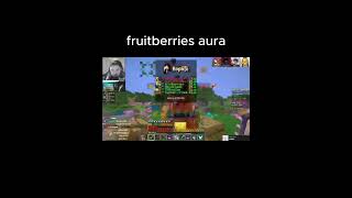 fruitberries aura diffs on Feinberg's team #minecraft #subscribe #fruitberries @fruitberries