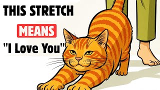 Why Your Cat Stretches When They See You 🐱