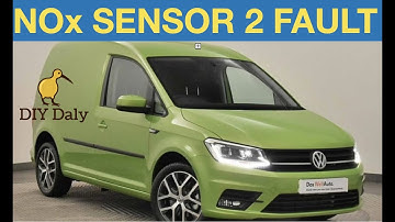 VW Caddy NOx Sensor 2 fault codes P220B P20EE U029E *FIXED*