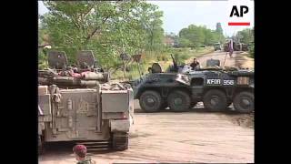 KOSOVO: RUSSIAN TROOPS STANDOFF WITH K-FOR TROOPS