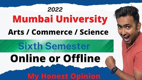 Mumbai University Summer Exam 2022 | Sixth Semester | Toshib Shaikh | Msbte New Update