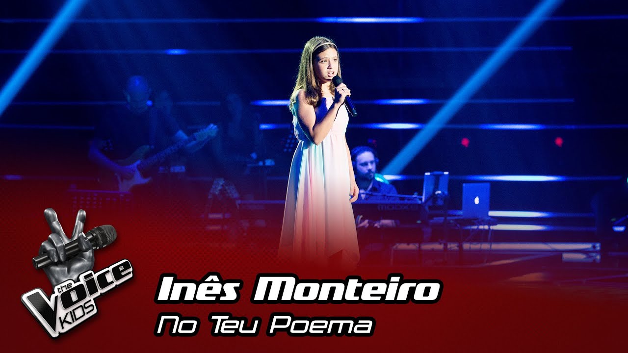 Inês Monteiro – “No Teu Poema”  | Prova Cega | The Voice Kids