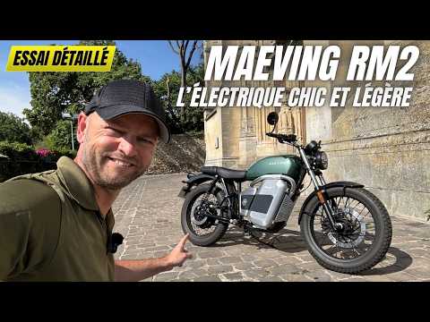 ESSAI Maeving RM2 la moto électrique britannique