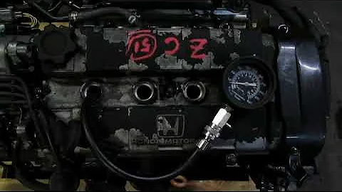 JDM Honda DOHC ZC Compression Test at JDM Shop USA Inc