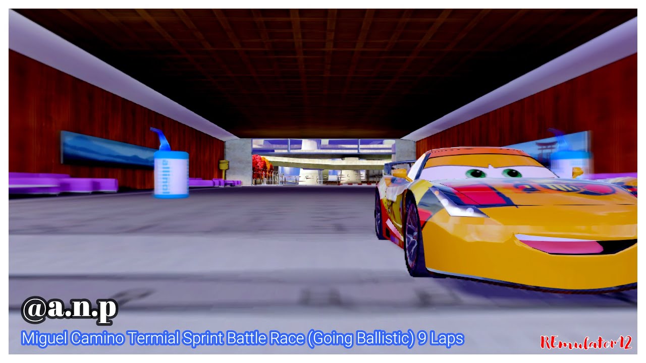 Cars 2 The Video Game | Miguel Camino - Battle Race (Going Ballistic ...