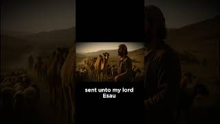 Jacobs Fearful Plan Messengers To Esau