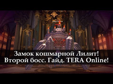 Видео: Замок Кошмарной Лилит. Второй босс. Гайд. TERA Online